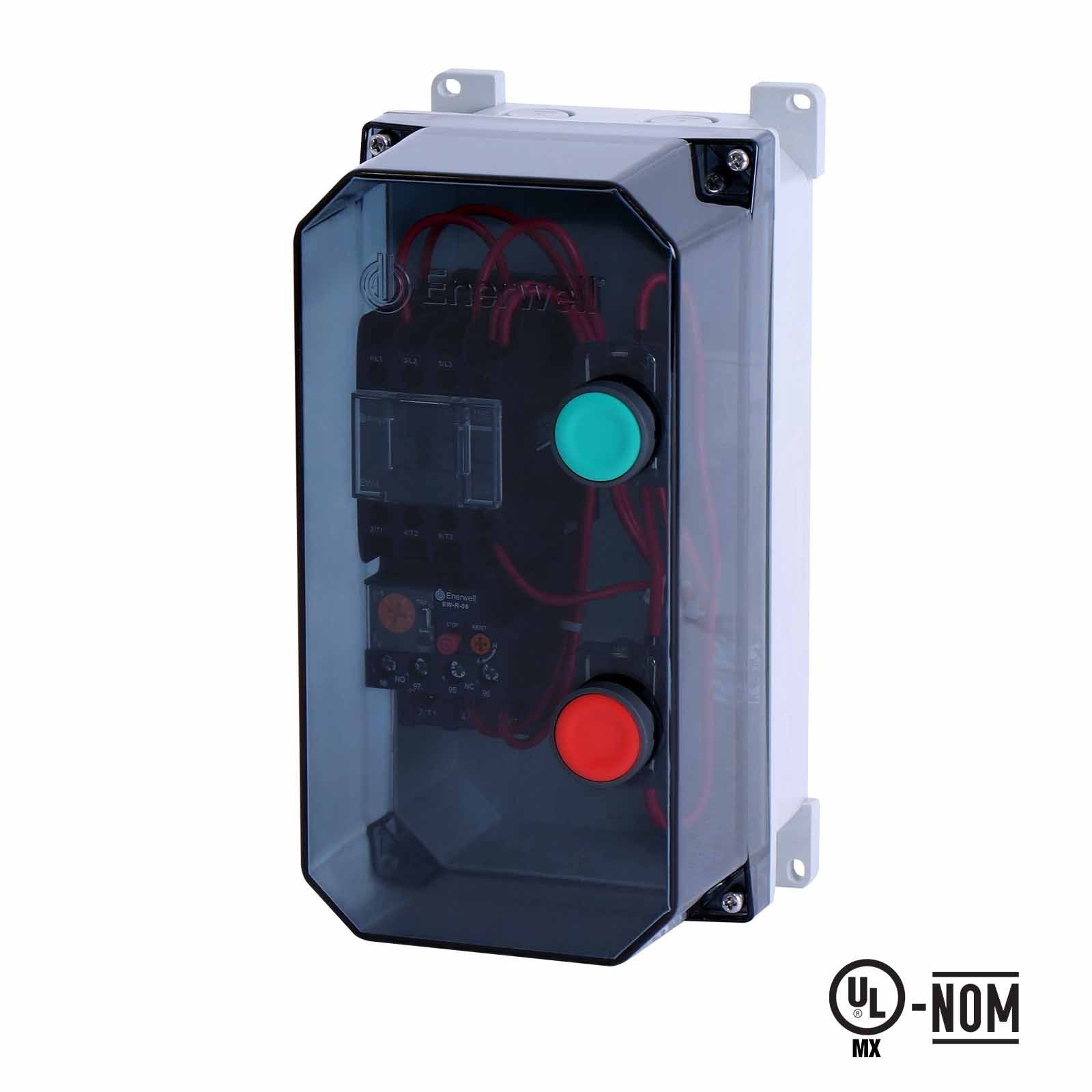 Arrancador a tensión plena. Modelo: AEWTP 1.6-2.5/440