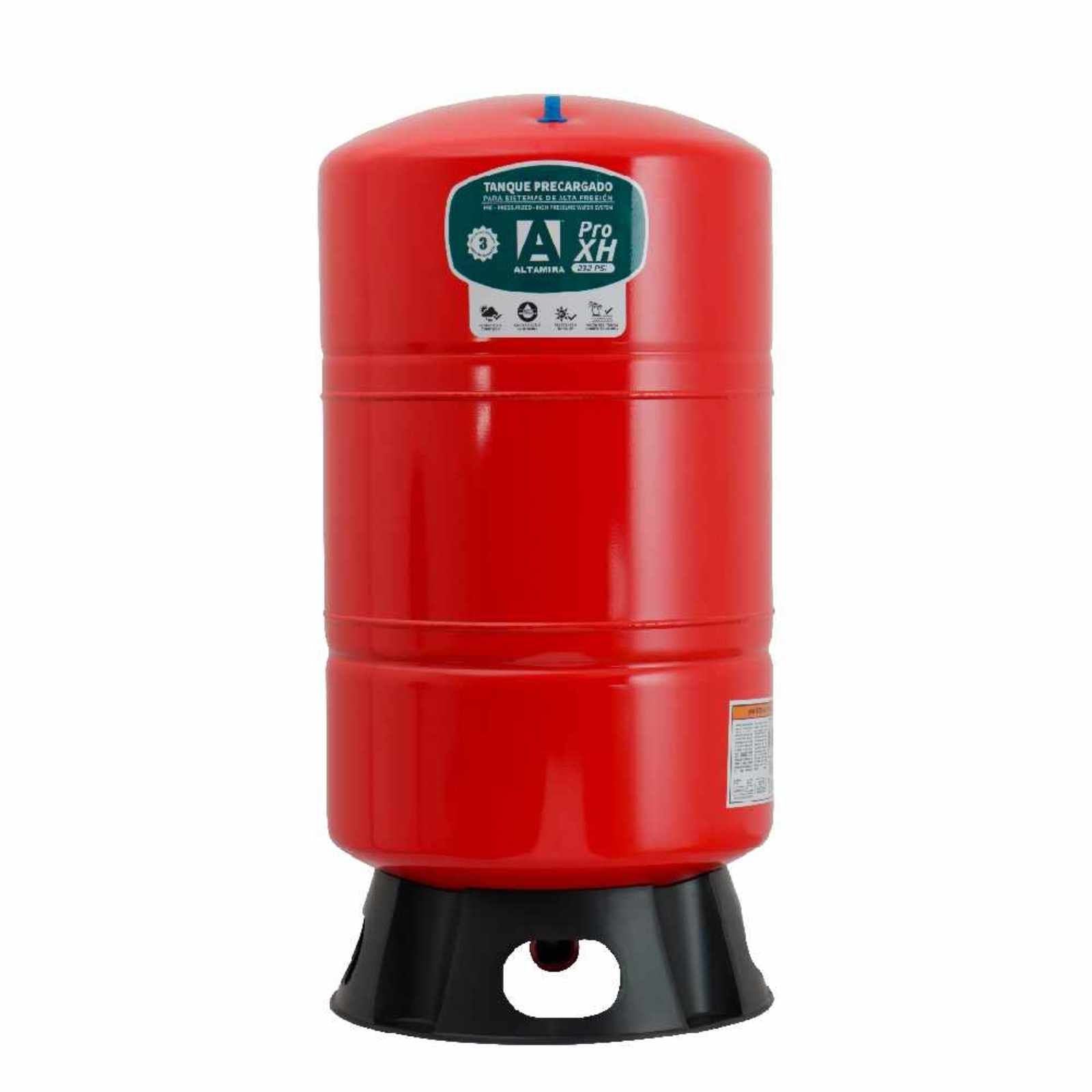 Tanque precargado vertical para alta presión. Modelo: ALTAPRO XH20