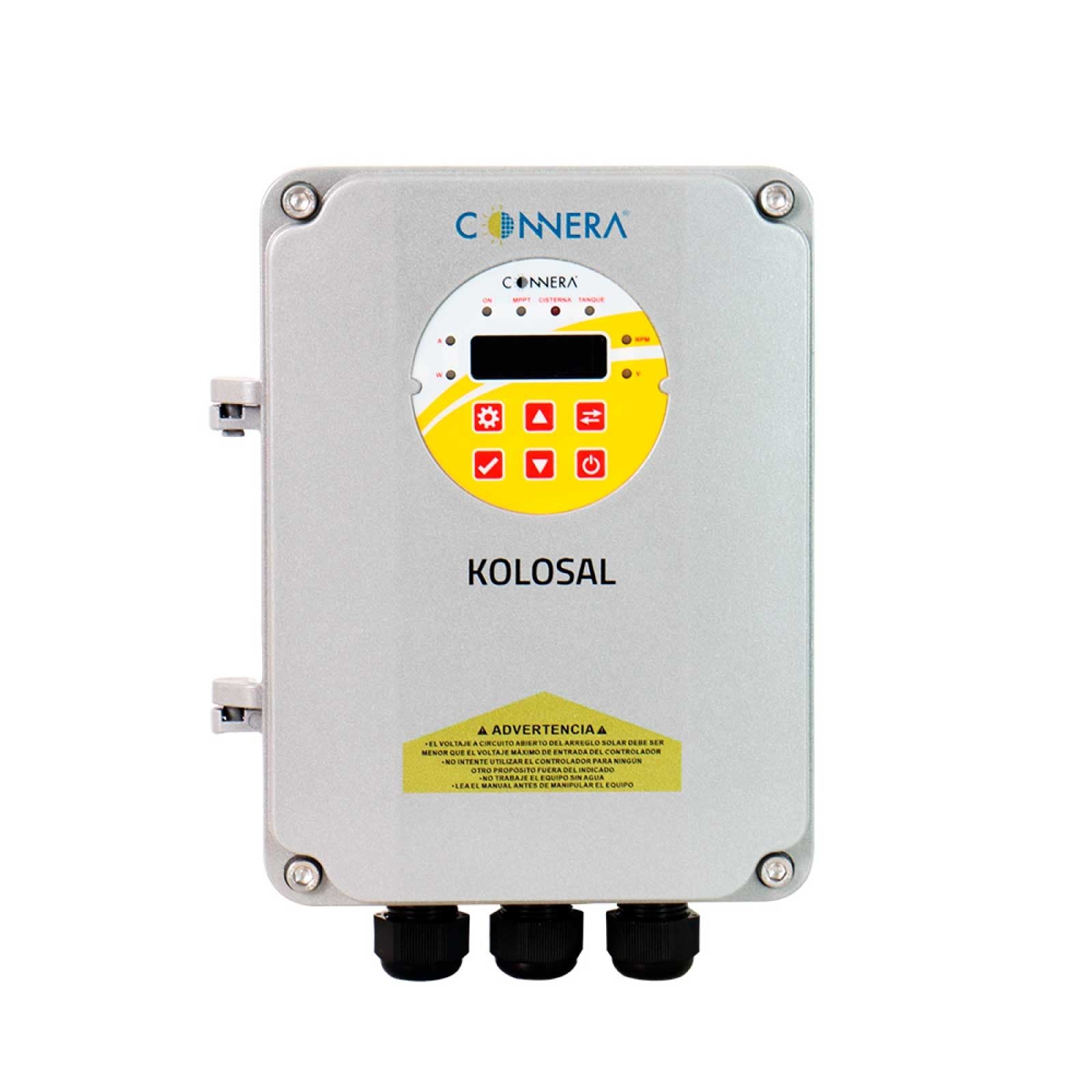 Controlador para motobomba solar sumergible. Modelo: R-KOLOS-CTRL-75-7