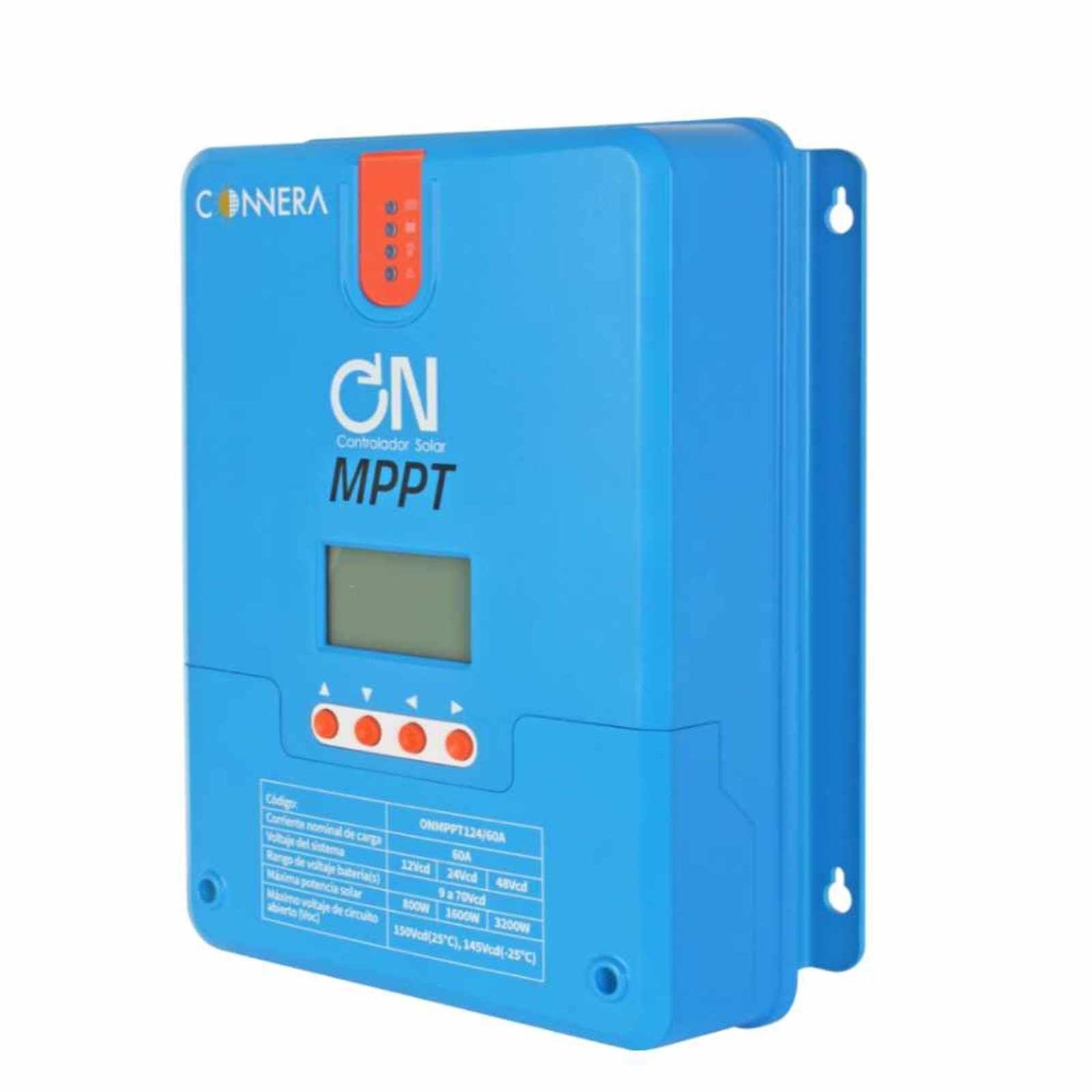 Controlador solar de carga. Modelo: ONMPPT124/60A