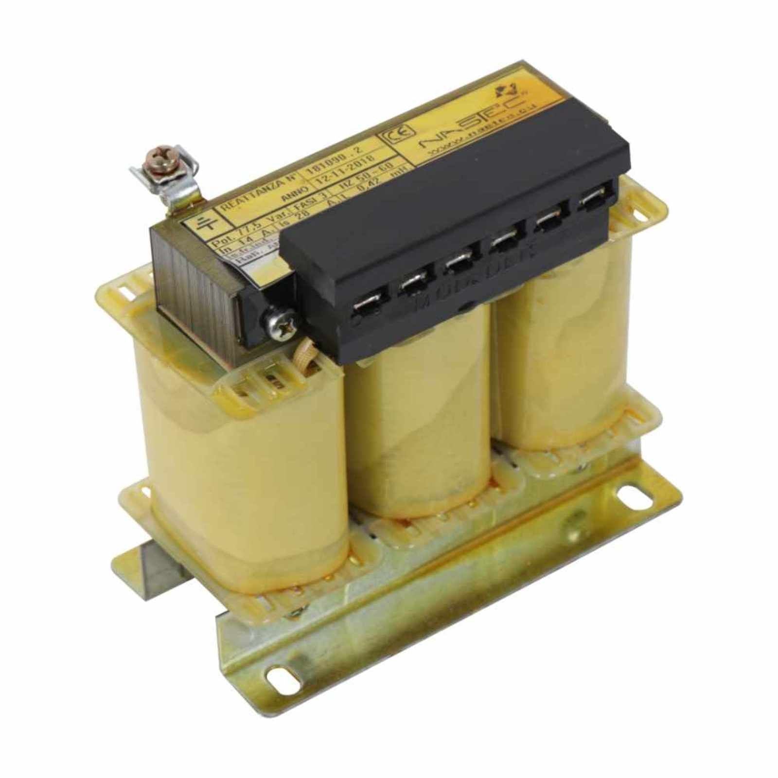 Reactor de armónicos. Modelo: REACTOR-FDS14-150M