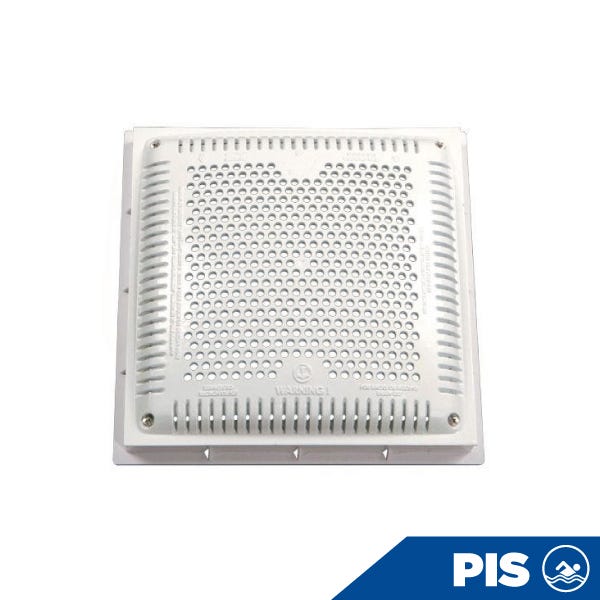 REJILLA CUADRADA CON MARCO DE 12" X 12" Marca HAYWARD. Modelo: 113530