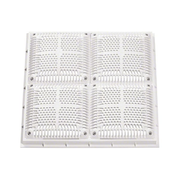 REJILLA CUADRADA CON MARCO DE 18" X 18" Marca HAYWARD. Modelo: 113531
