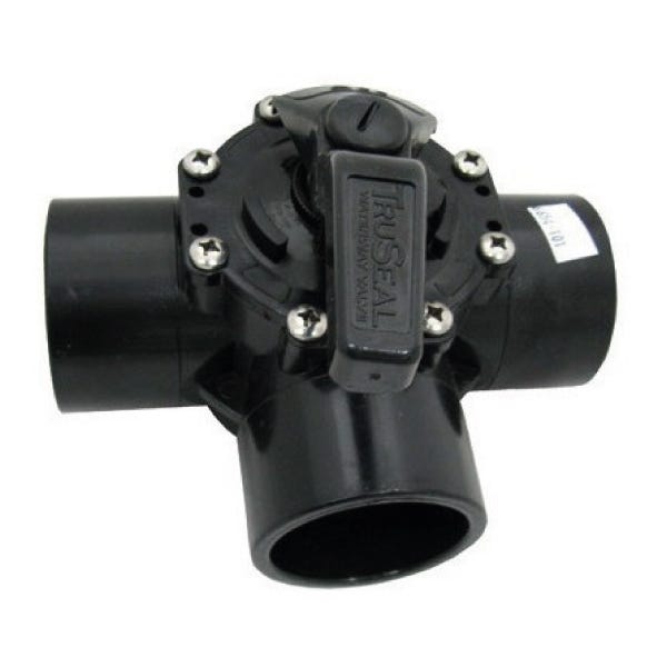 VALVULA DE 3 VIAS 1-1/2" X 2" WATERWAY Marca WATERWAY. Modelo: 116021