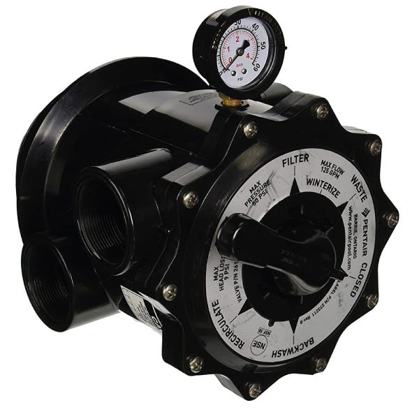 VALVULA MULTIPORT DE 2" PARA TAGELUS 30" Marca PENTAIR. Modelo: 116031