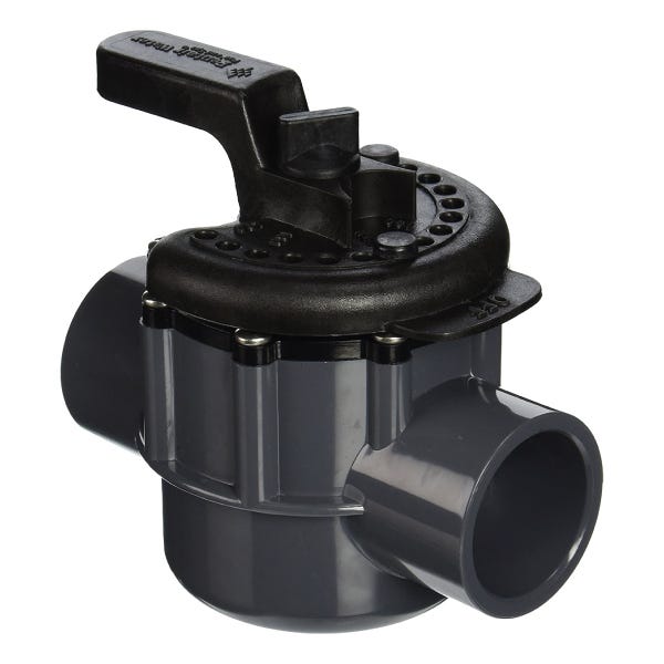 VALVULA PENTAIR DE 2 VIAS 2" x 2 1/2 EXT, PVC Marca PENTAIR. Modelo: 116042-P