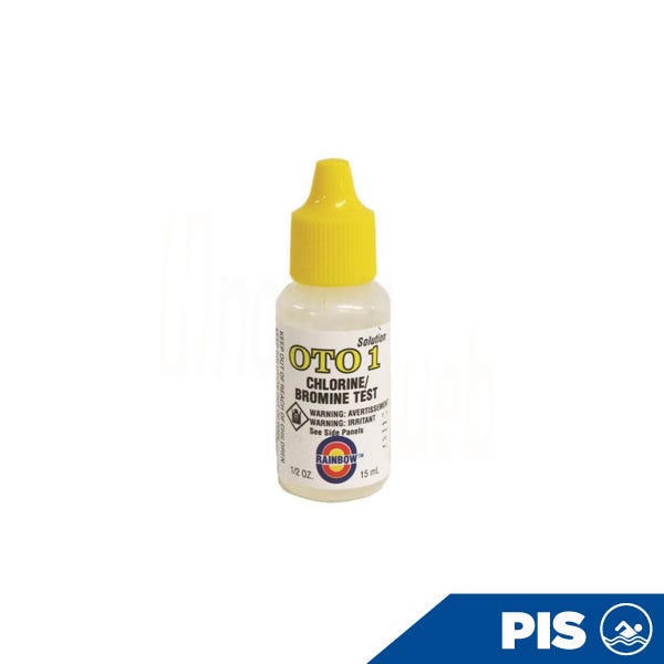 REACTIVO OTO (ORTOTOLIDINA) DE 1/2 OZ. Marca PENTAIR. Modelo: 203521