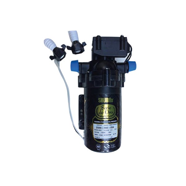 BOMBA SHURFLO 2088-592-054 (45PSI 1/2") 25PSI ARRANQUE Marca SHURFLO. Modelo: 601737