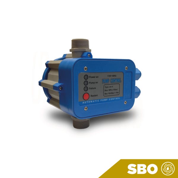CONTROL AUTOMÁTICO AQUEX 10AMP MAX 40GPM MAX 145PSI MAX 115V Marca AQUEX. Modelo: AQTPS1
