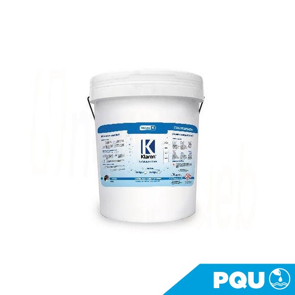 TRICLORO GRANULAR KLAREN ENV. 20 KGS Marca KLAREN. Modelo: 402023