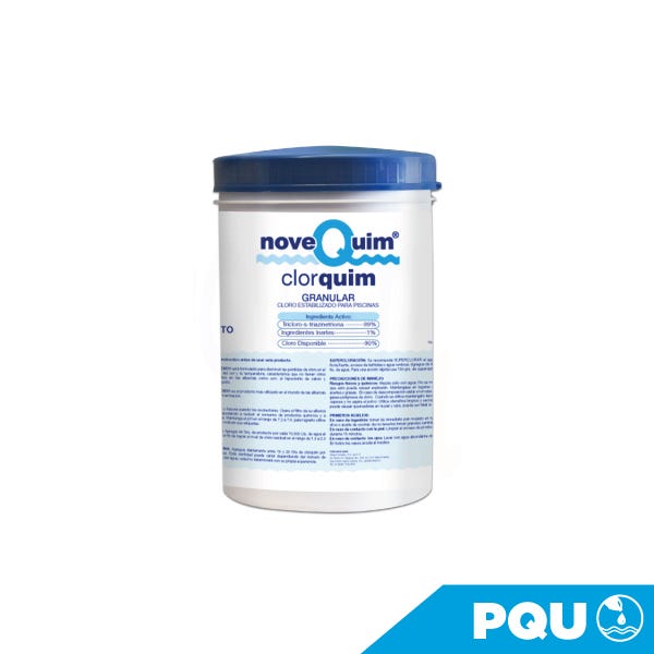 CLORQUIM 1 KG. GRANULAR Marca NOVEQUIM. Modelo: 407001