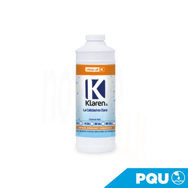 CLEAN ALL ENVASE 0.946 LT Marca KLAREN. Modelo: 404065