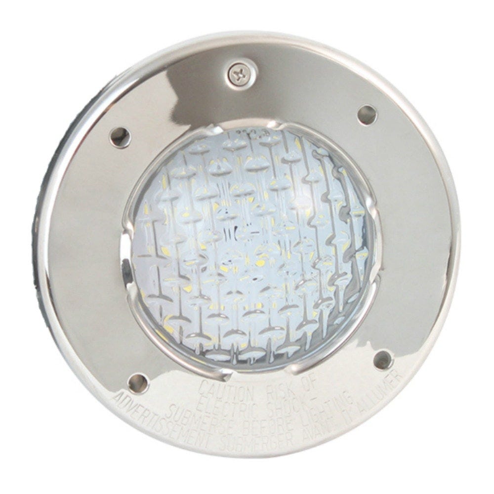 REFLECTOR AQUEX LED BLANCO PARA SPA 12W/12V, CABLE 3.2 MTS Marca AQUEX. Modelo: 111517