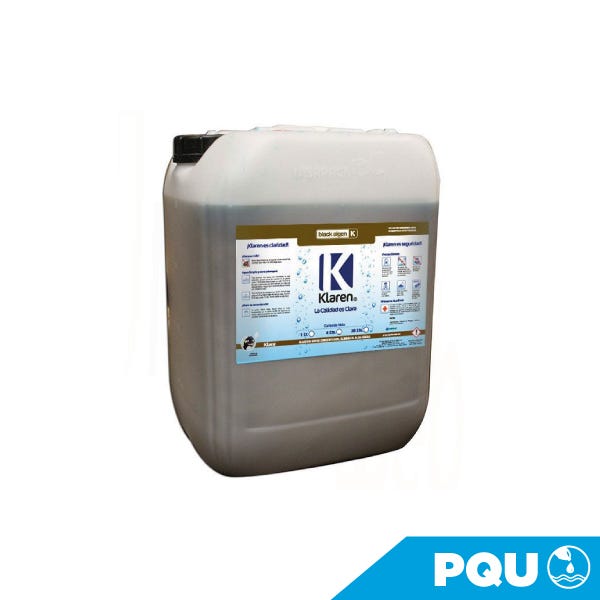 BLACK ALGEN DE 20 LTS. Marca KLAREN. Modelo: 404037