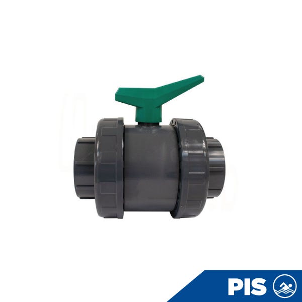 VALVULA BOLA P.E. LISA 3" DOBLE TU Marca AQUARAM. Modelo: 560203