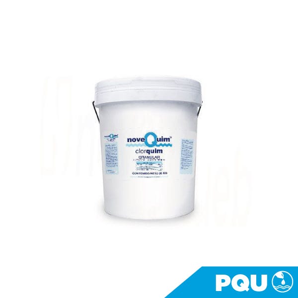 CLORQUIM 20 KG. GRANULAR Marca NOVEQUIM. Modelo: 407004