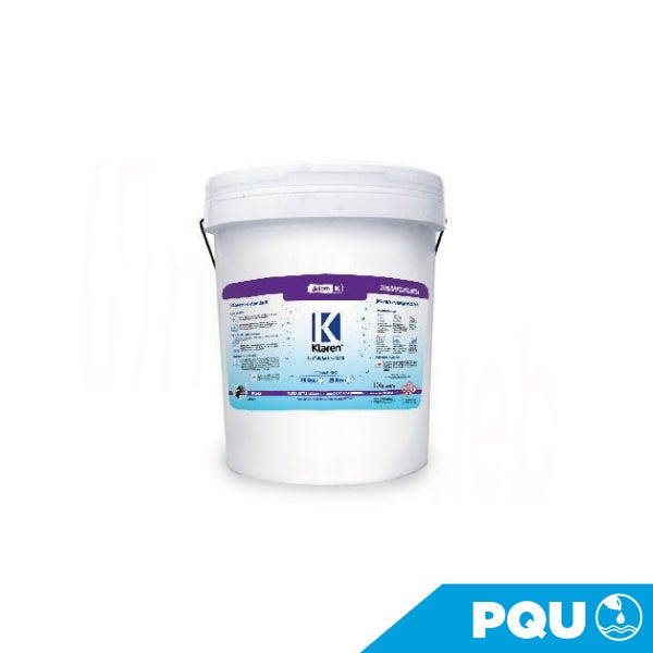 DICLORO KLAREN ENVASE DE 20.0 KGS. Marca KLAREN. Modelo: 404013