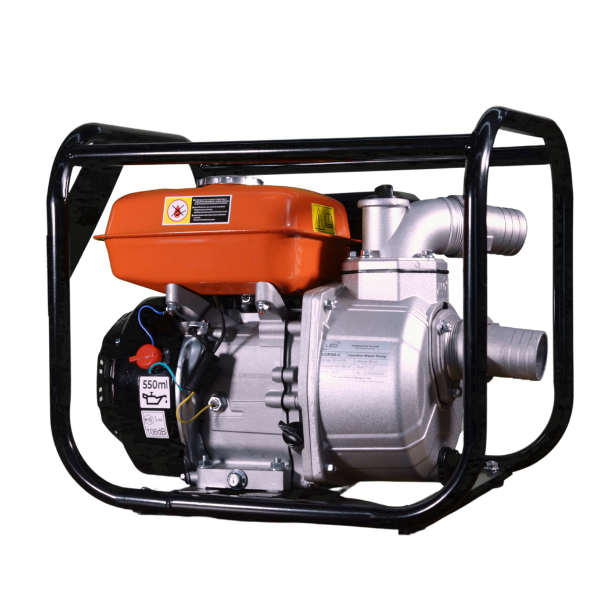 MOTOBOMBA A GASOLINA LEO 6.5HP 2X2 ALUMINIO 4 TIEMPOS Marca LEO. Modelo: LGP20C