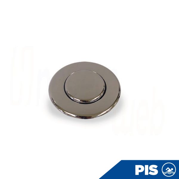 CUBIERTA PARA BOTON PLASTICO CROMO Marca VERTEX. Modelo: 118365A