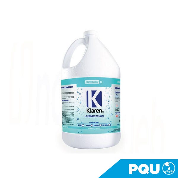 CLARIFICADOR KLAREN ENVASE 4 LTS Marca KLAREN. Modelo: 404043