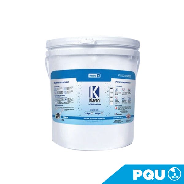 TRICLORO GRANULAR KLAREN ENV. 10KG. Marca KLAREN. Modelo: 402022
