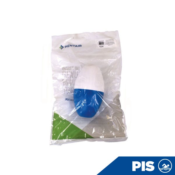 FLOTADOR DE 5" X 9" AZUL Y BLANCO PARA CUERDA DE 3/4" Marca PENTAIR. Modelo: 205502
