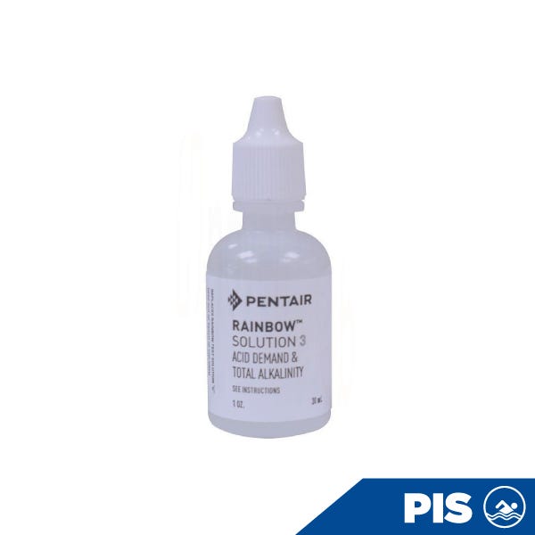 REACTIVO No 3 DE 1 OZ. Marca PENTAIR. Modelo: 203525