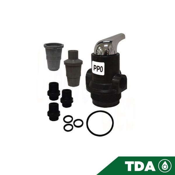 VALVULA 102 MANUAL FILTRO 3/4" CON NSF Marca AQUEX. Modelo: 610413