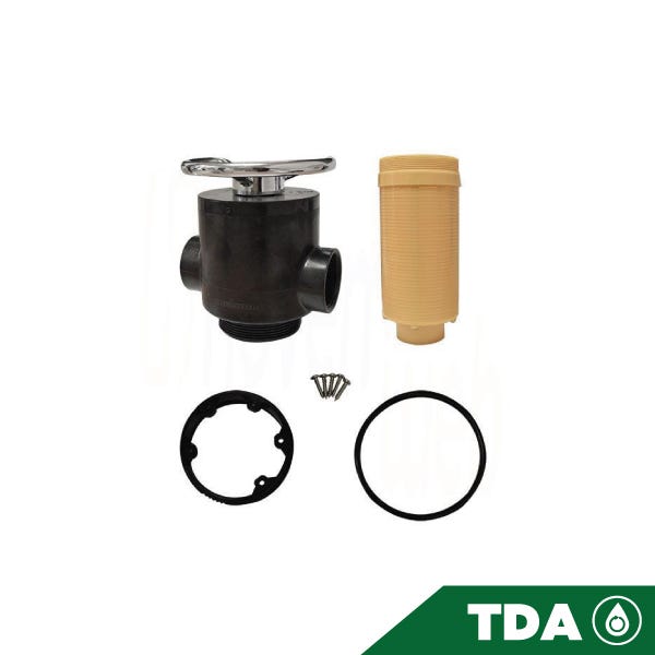 VALVULA 110 MANUAL FILTRO 2" CON NSF Marca AQUEX. Modelo: 610414