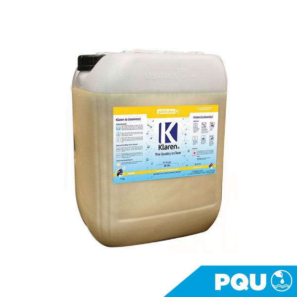 GOLD & CLEAR, ENVASE DE 50 LTS Marca KLAREN. Modelo: 404052