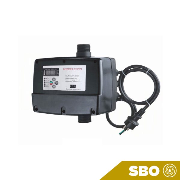 CONTROL PRESION CONSTANTE 1.5KW 12A INPUT 1F/220V OUTPUT 1F/220V 10BAR 1.25"NPT Marca AQUEX. Modelo: AD-02M