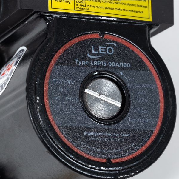 BOMBA PRESURIZADORA AUTOMATICA LEO 1/6 HP 115-127V/60HZ Marca LEO. Modelo: LRP15-90A