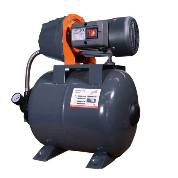 SISTEMA INTEGRADO LEO CON TANQUE 19L Y BOMBA JET FO.FO 600W Marca LEO. Modelo: EKJ602IA