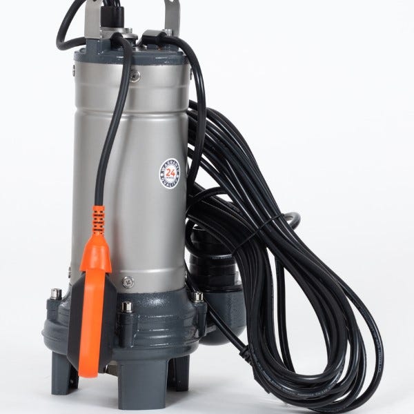 BOMBA TRITURADORA AISI 304 LEO 1 HP 115-127/60HZ DESC 2" Marca LEO. Modelo: LSWM100CA-1