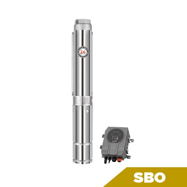 MOTOBOMBA SUMERGIBLE 3" LEO DC 750W 48V SST 9 GPM@200FT CON CONTROLADOR Marca LEO. Modelo: 3LDP3.5-95-48-750