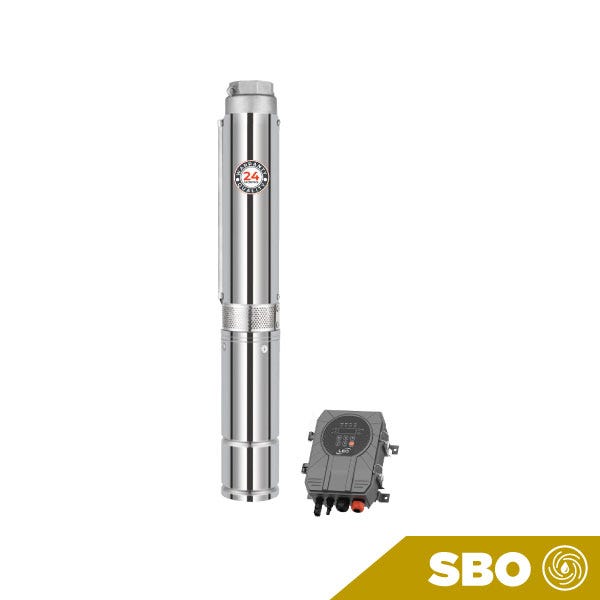 MOTOBOMBA SUMERGIBLE 3" LEO DC 1500W 110V SST 18GPM@200FT CON CONTROLADOR