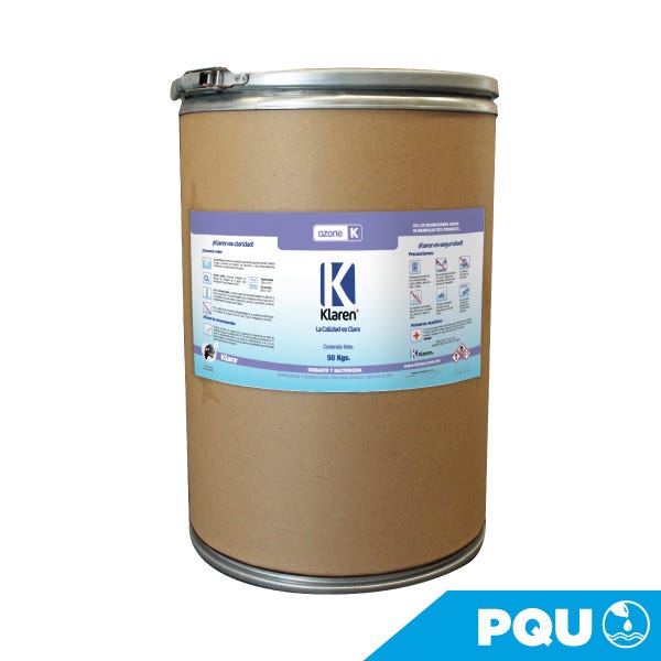 OZONE KLAREN, ENVASE DE 50 KG Marca KLAREN. Modelo: 404020