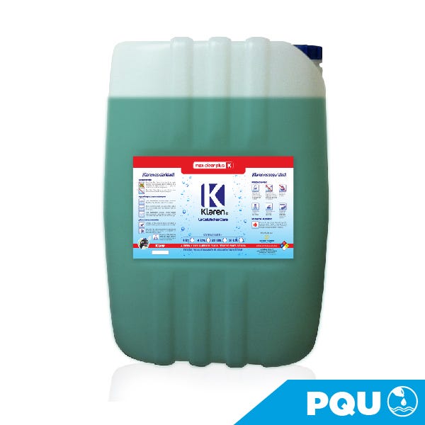 MAX CLEAR PLUS, ENVASE DE 50 LTS Marca KLAREN. Modelo: 404057-P
