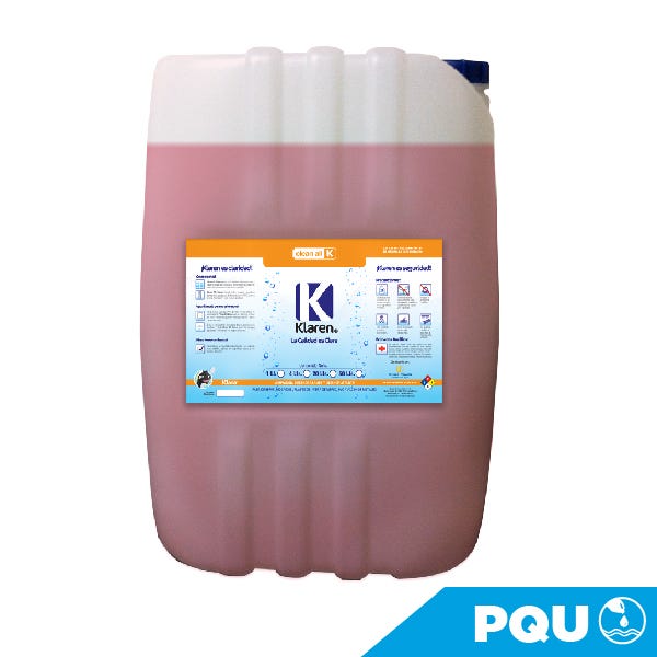 CLEAN ALL ENVASE DE 50 LTS Marca KLAREN. Modelo: 404068