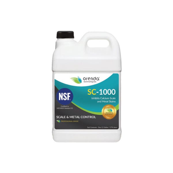 SC-1000 DESINCRUSTANTE Y QUELANTE DE METALES 3.785 L Marca ORENDA. Modelo: 409001