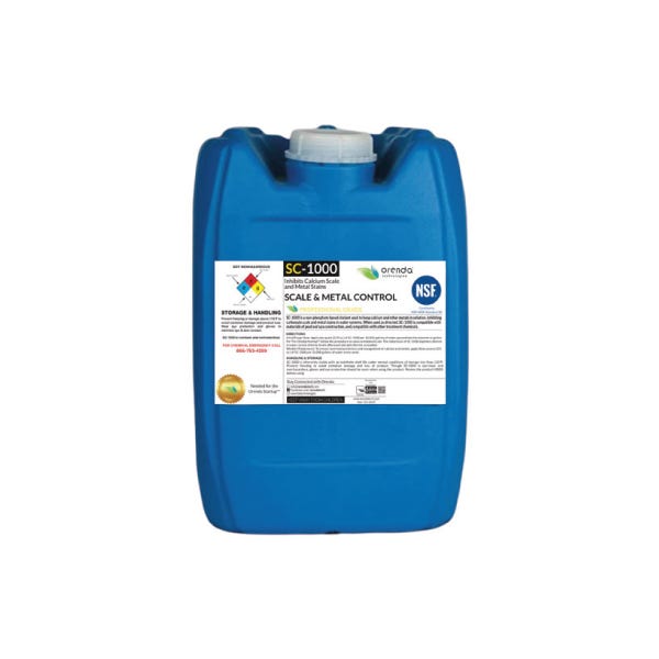 SC-1000 DESINCRUSTANTE Y QUELANTE DE METALES 18.9 L Marca ORENDA. Modelo: 409002