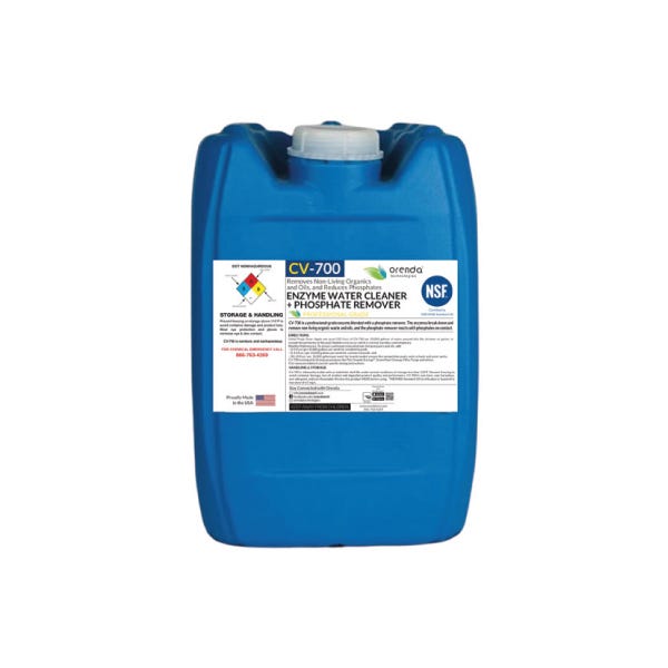 CV-700 DESENGRASANTE Y REMOVEDOR DE FOSFATOS 18.9 L Marca ORENDA. Modelo: 409012