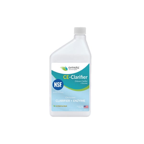 CE-CLARIFIER ABRILLANTADOR VÍA FILTRO ENZIMÁTICO 0.946 L Marca ORENDA. Modelo: 409022