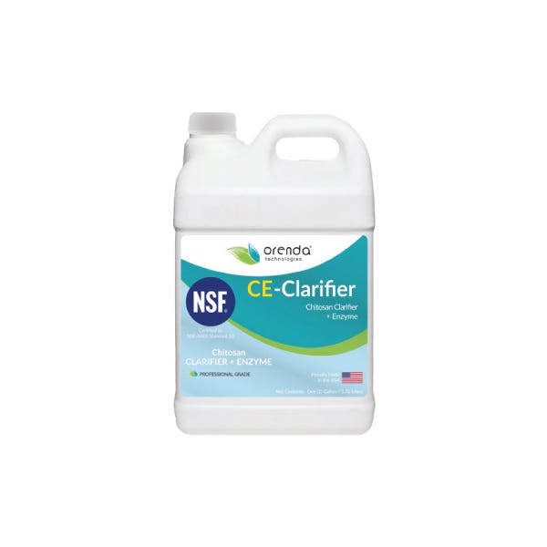 CE-CLARIFIER ABRILLANTADOR VÍA FILTRO ENZIMÁTICO 3.785 L Marca ORENDA. Modelo: 409023