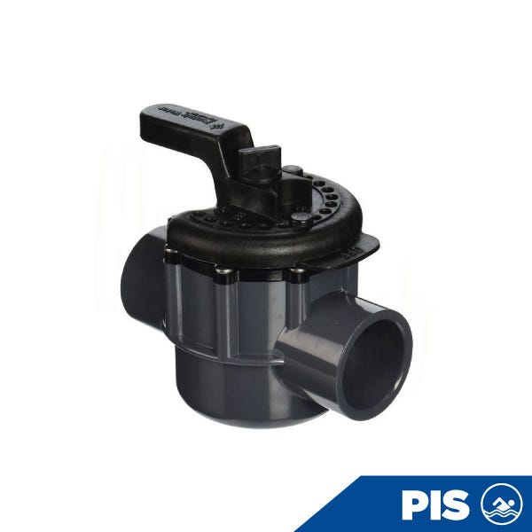VALVULA PENTAIR DE 2 VIAS 2" x 2 1/2 EXT, PVC Marca PENTAIR. Modelo: 116042-P
