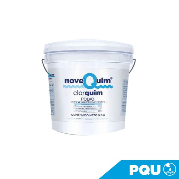 CLORQUIM 5 KG. POLVO Marca NOVEQUIM. Modelo: 407012
