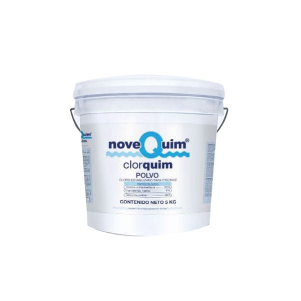 CLORQUIM 5 KG. POLVO Marca NOVEQUIM. Modelo: 407012