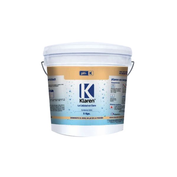 PH- ENVASE DE 5 KGS. Marca KLAREN. Modelo: 404026