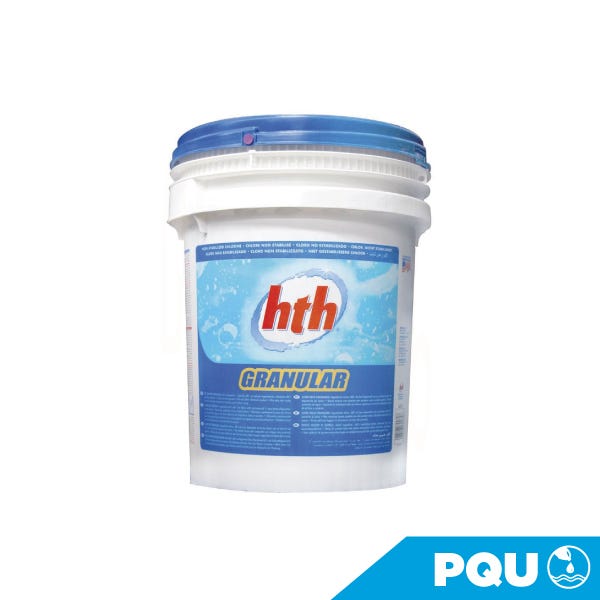 HIPOCLORITO DE CALCIO HTH, GRANULAR, AL 68%, ENV 45 KG Marca HTH. Modelo: 406040