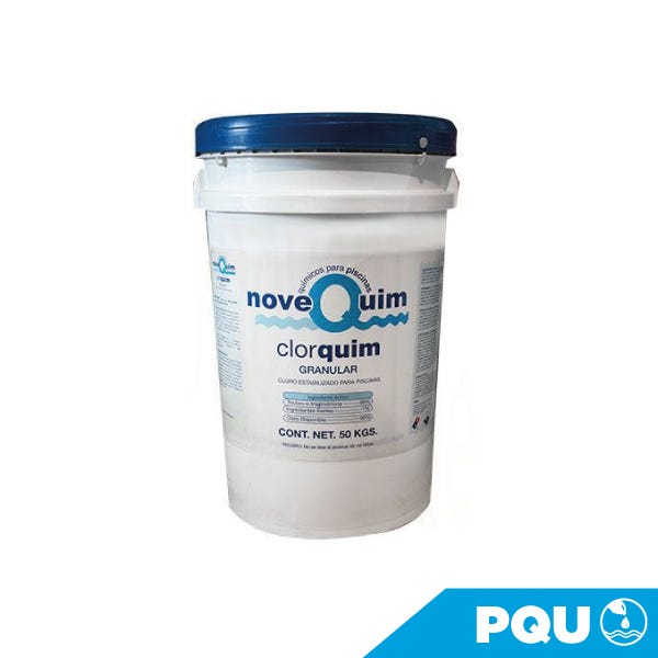 TRICLORO NOVEQUIM GRANULAR ENV. 50 KG Marca NOVEQUIM. Modelo: 401070